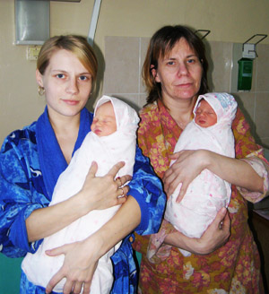 Первыми родились девочки