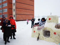 Массовые гулянья развернулись в минувшую субботу возле районного физкультурно-спортивного комплекса “Скина”