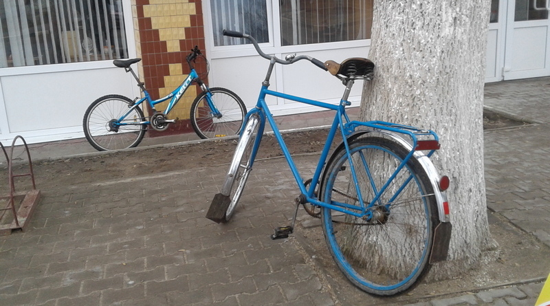 Велосипеды воруют
