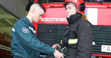 Журналист районки провел один день с начальником караула ПАСЧ-2 на объектах Лукомльской ГРЭС и узнал, почему молодые люди выбирают профессию спасателя