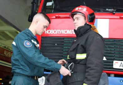 Журналист районки провел один день с начальником караула ПАСЧ-2 на объектах Лукомльской ГРЭС и узнал, почему молодые люди выбирают профессию спасателя