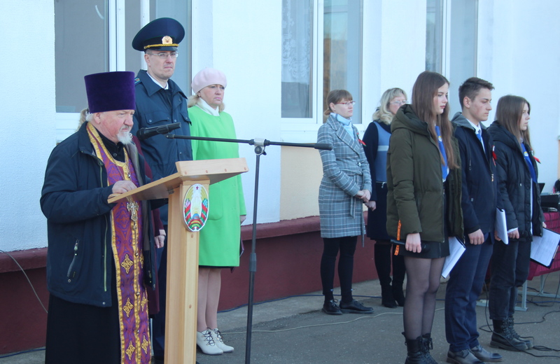 Фотофакт: митинг-реквием, посвящённый Хатынской трагедии, состоялся в Чашникской гимназии