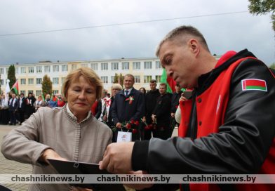 В Чашникском районе проводится большая работа по увековечению памяти погибших, благоустройству памятных мест