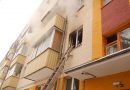 В Новополоцке при пожаре в пятиэтажке спасли пять человек