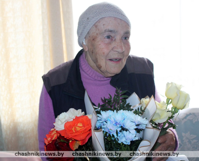 Участница Великой Отечественной войны чашничанка Анна Леонтьевна Чёрная отметила 90-летие