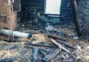 При пожаре в Полоцком районе погиб мужчина