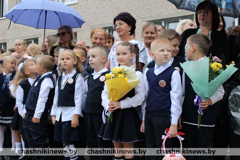 Фотофакт. Посмотрели, как прошли линейки в Чашникском районе