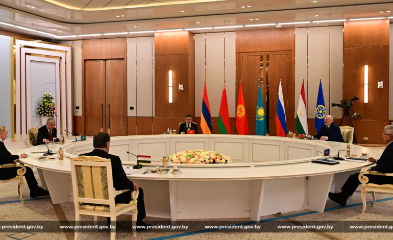 Лукашенко в Астане принял участие в саммите Организации Договора о коллективной безопасности