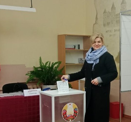 Председатель Чашникской районной организации ОО «БСЖ» о выборах Президента