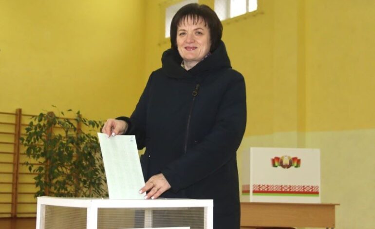 Председатель Новолукомльского горисполкома поделилась мнением о выборах Президента