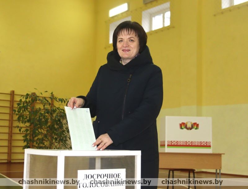 Председатель Новолукомльского горисполкома поделилась мнением о выборах Президента