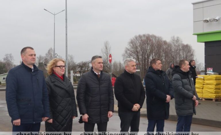 Современный автозаправочный комплекс №63 открыли в Чашниках