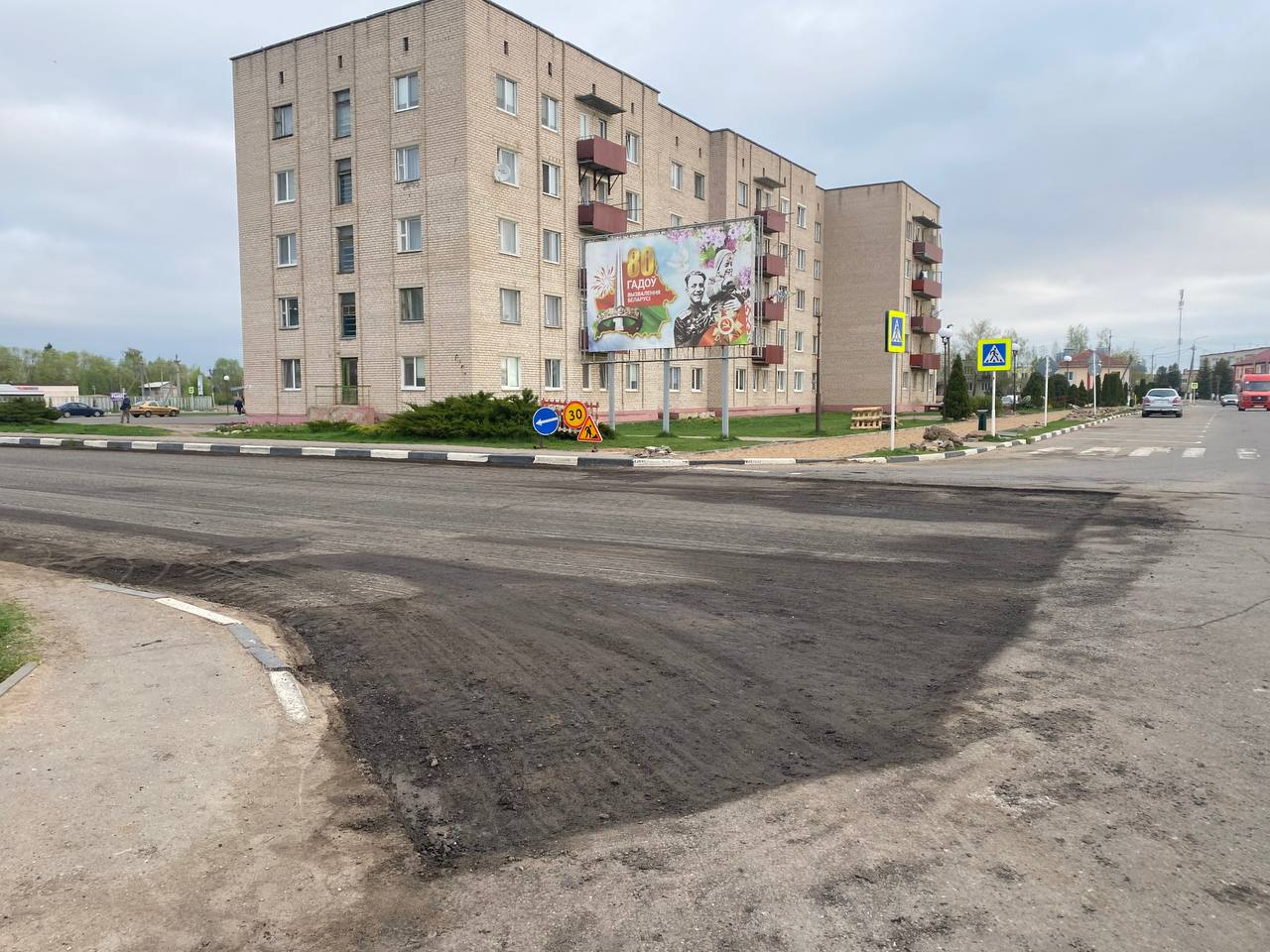 В Чашниках продолжаются работы по благоустройству к «Дажынкам-2025»