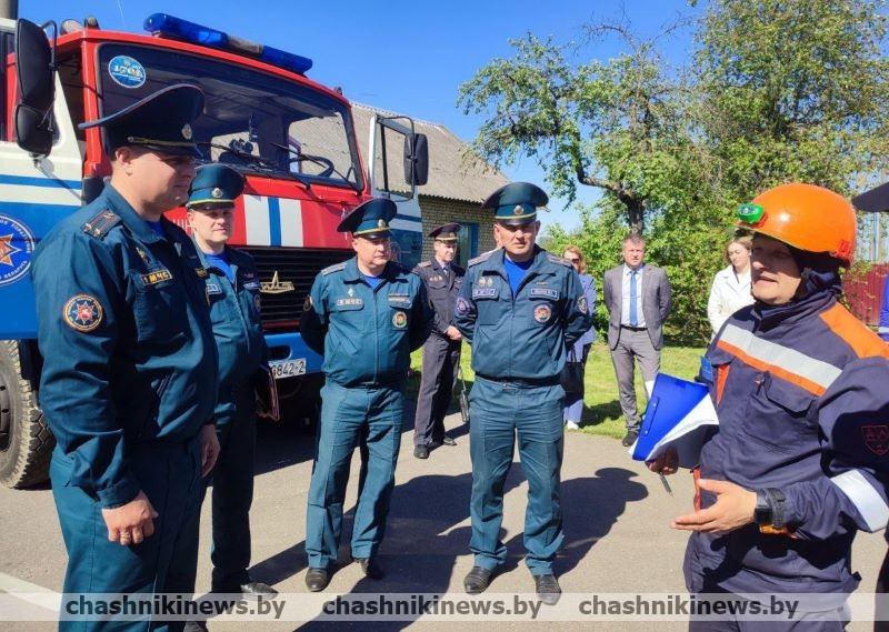 Экзамен для служб и ведомств прошел в Чашникском районе. Как это было