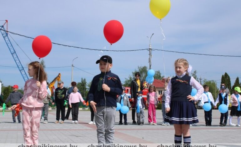 Большой фотофакт. В Чашниках состоялся детский праздник “Город детства”
