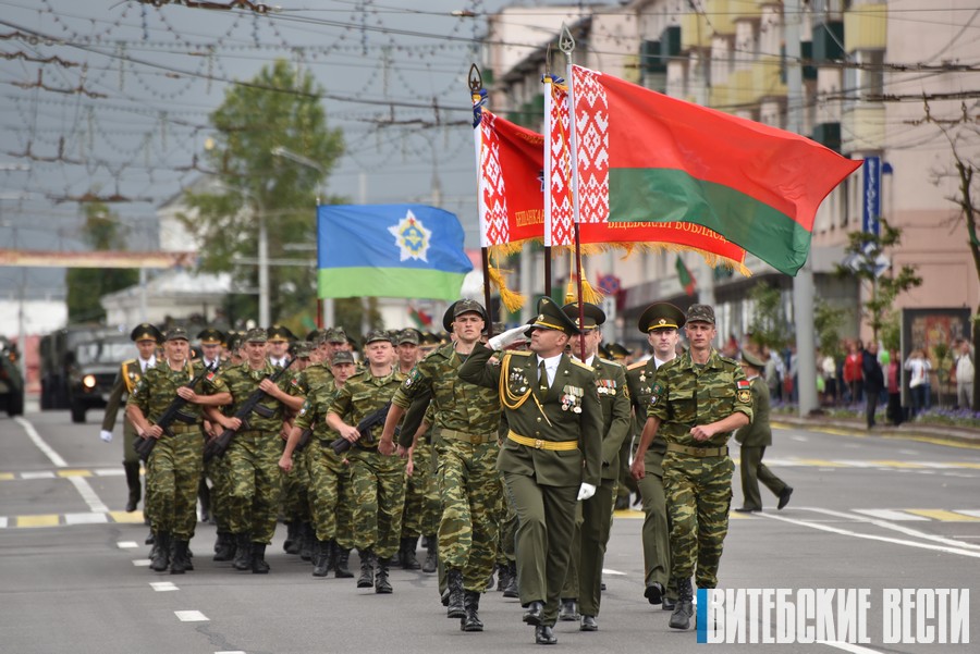 ФОТОФАКТ. Витебская область отмечает День Независимости!