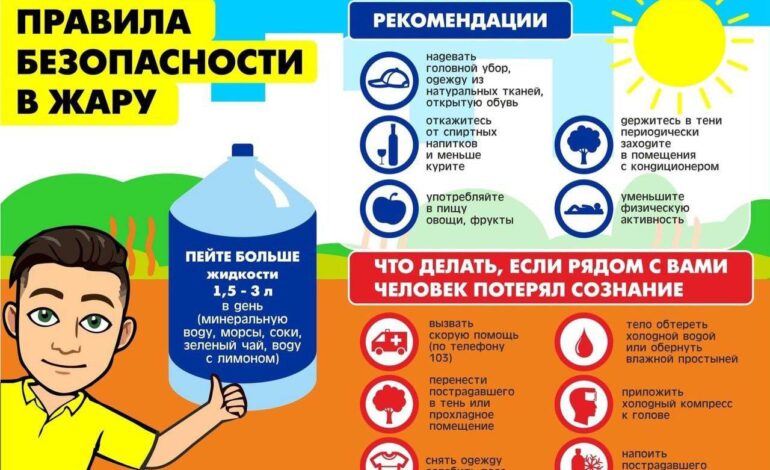 Простые советы, как спастись от жары