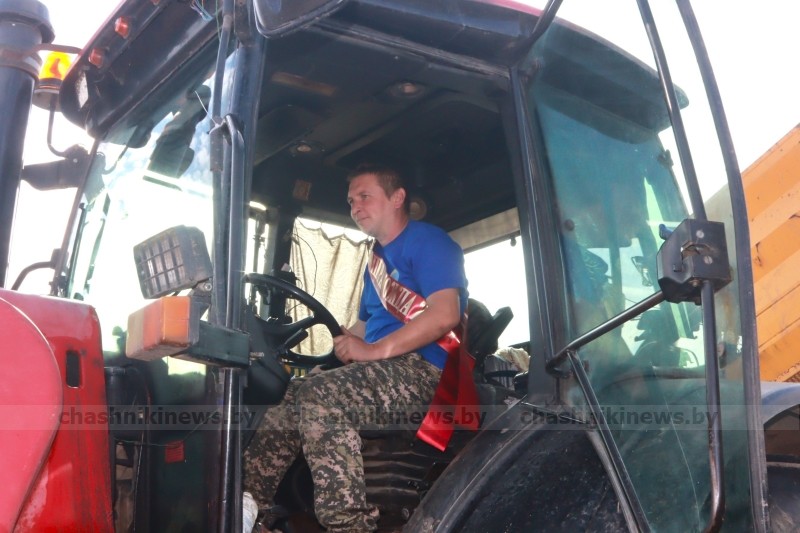 Еще один рекорд установил Денис Равлушевич, водитель ОАО «Иванский-Агро»