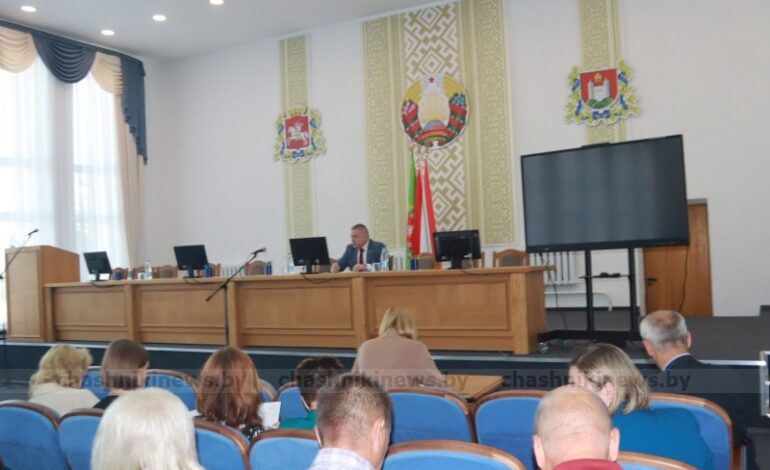 Заседание районного штаба по организации областного праздника тружеников села «Дажынкі-2025» состоялось на Чашниччине