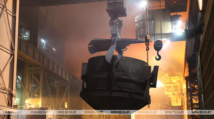 БМЗ выплавил 1,3 млн тонн стали за восемь месяцев