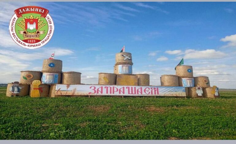 Еще одна фигура из соломы появилась к “Дожинкам”