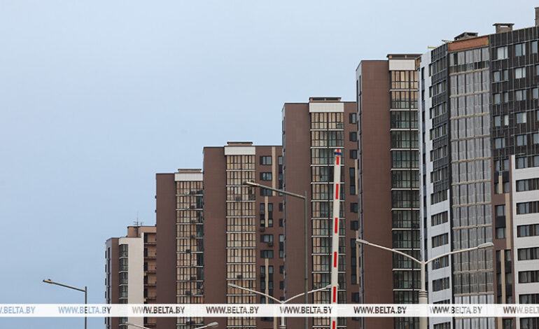 В Беларуси в январе-октябре построили 33,7 тыс. квартир 