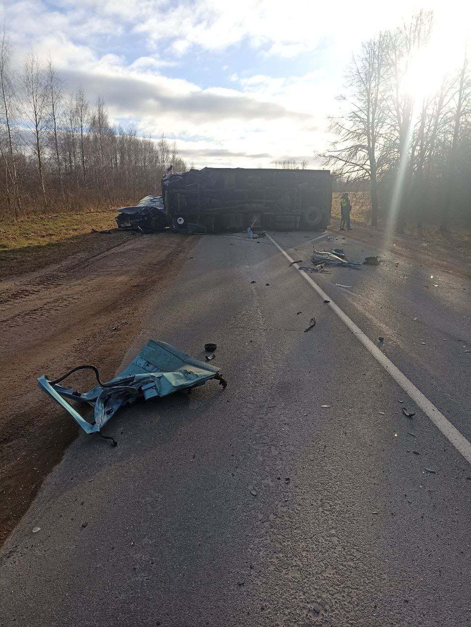 ДТП в Чашникском районе: погиб водитель