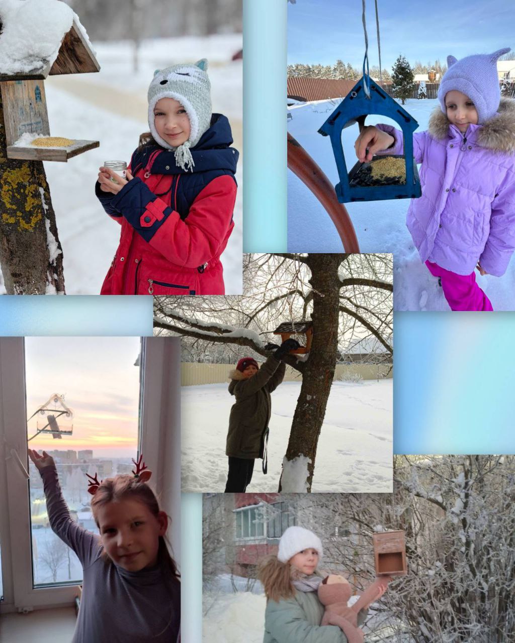 «Покорми птиц зимой»: акция добра от новолукомльской школы