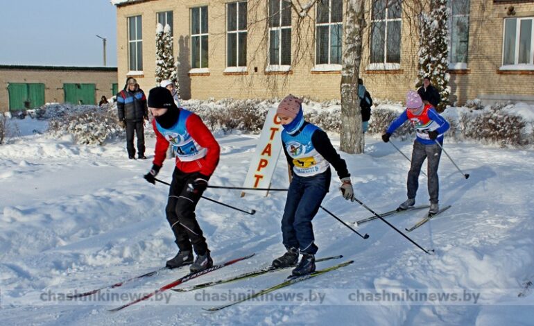 В Чашниках состоялся районный этап соревнований по биатлону среди детей и подростков «Снежный снайпер»