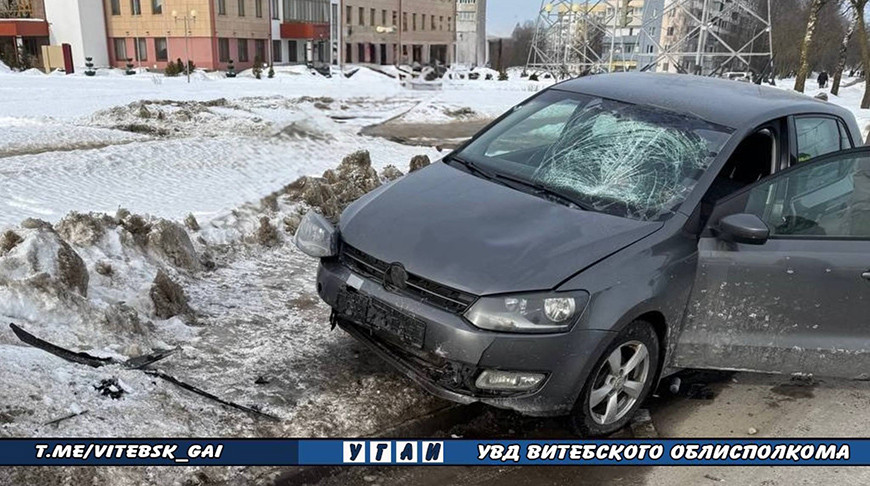 ДТП в Витебске. Есть пострадавшие