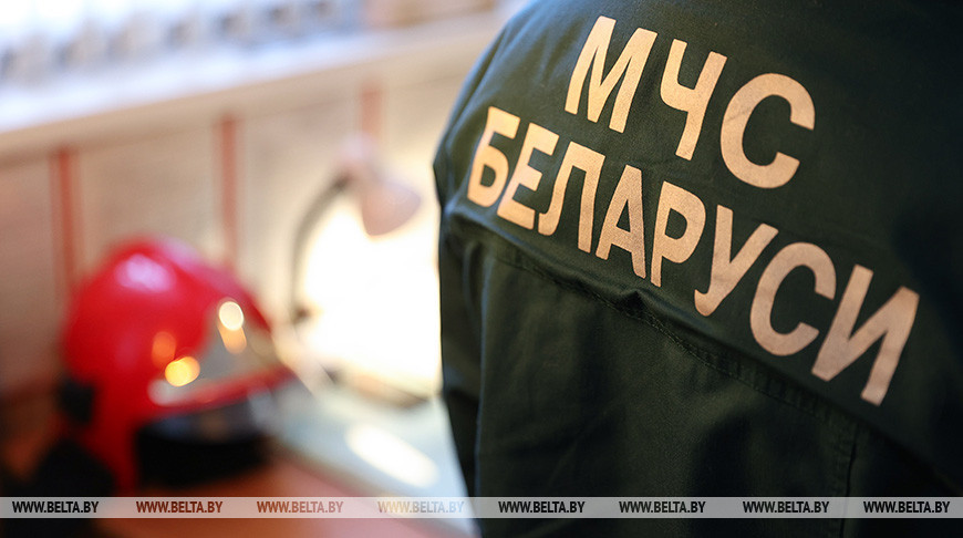 Пожар в магазине в Витебске