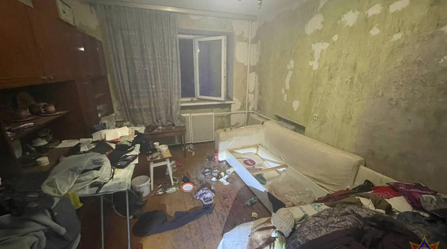 В Витебске при пожаре в квартире пострадала пенсионерка 