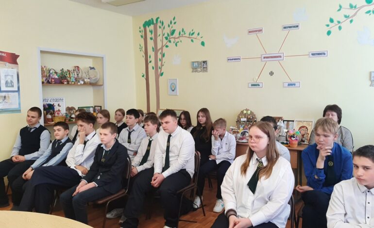 Урок о терроризме для старшеклассников из Чашник