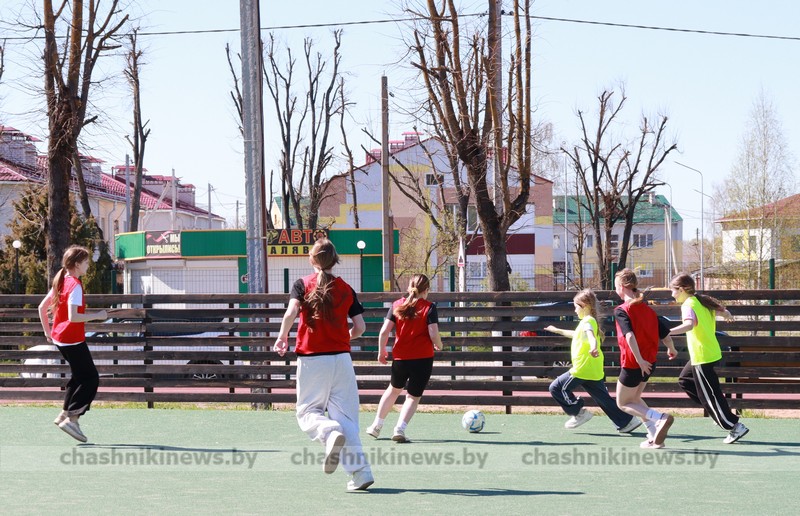  Чашниках стартовали зональные игры «Кожаного мяча»