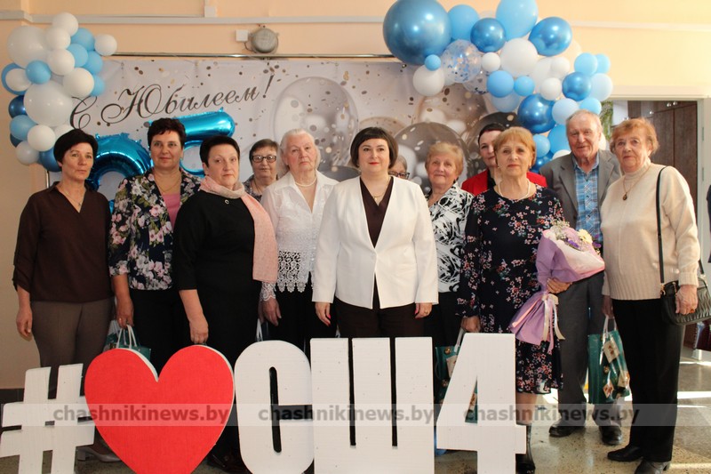 Большой фоторепортаж с юбилея средней школы №4 г. Чашники