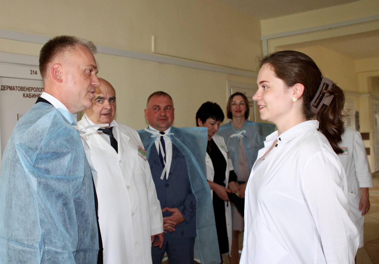 В центре внимания Новолукомльская ЦРБ