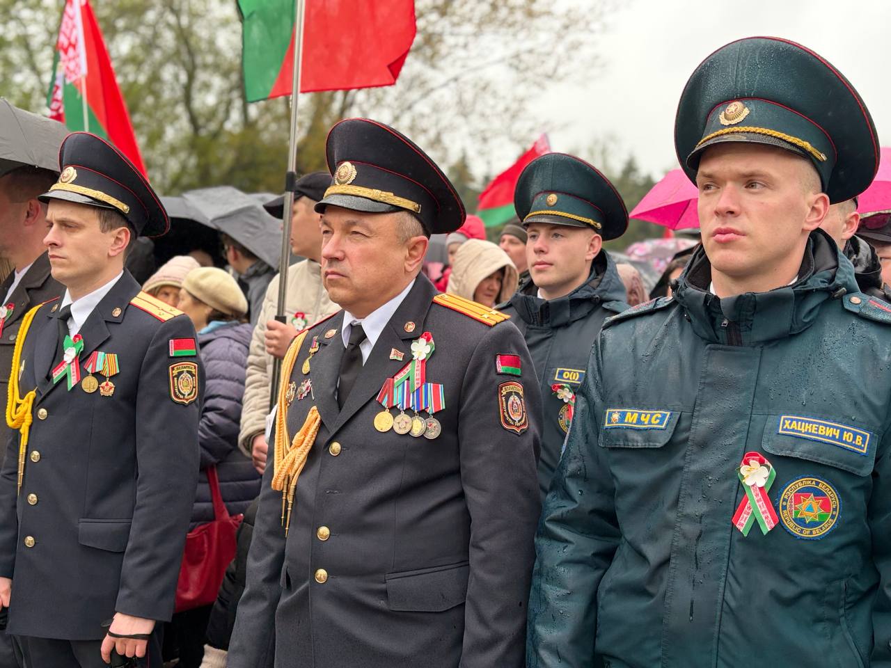 Фотофакт. В Новолукомле началось празднование Дня Победы