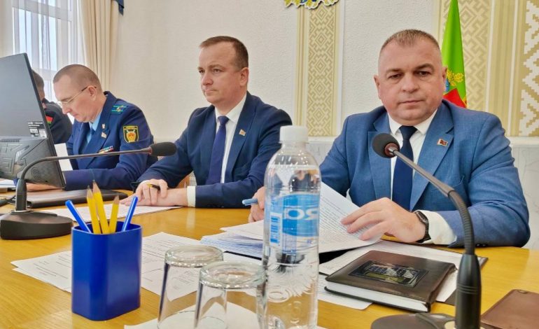 Сегодня состоялось открытое заседание Чашникского районного исполнительного комитета