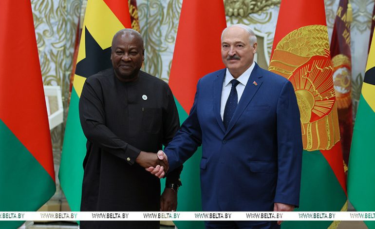 Лукашенко заявил о начале новой главы в двустороннем сотрудничестве Беларуси и Ганы