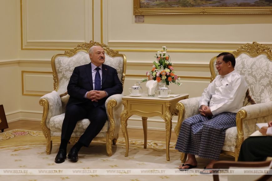 Лукашенко: Беларусь и Мьянма должны выстроить отношения, которые станут примером для других стран в регионе