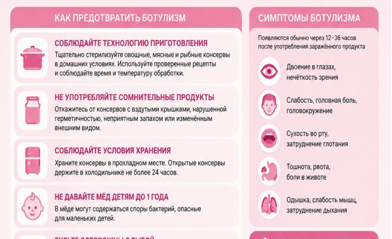 Профилактика ботулизма