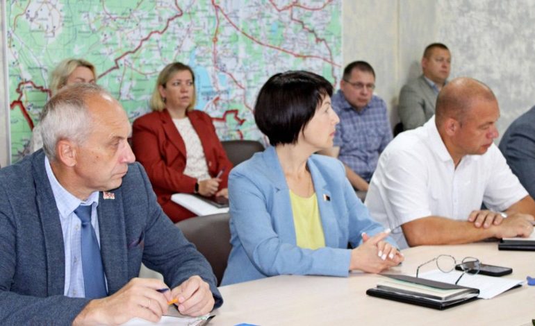 Плановое совещание у председателя Чашникского райисполкома