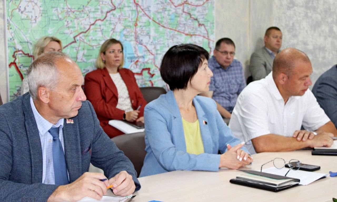 Плановое совещание у председателя Чашникского райисполкома