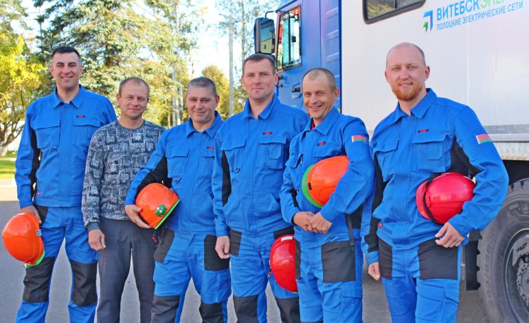 Областное “золото” в профсоревнованиях у команды Чашникского РЭС