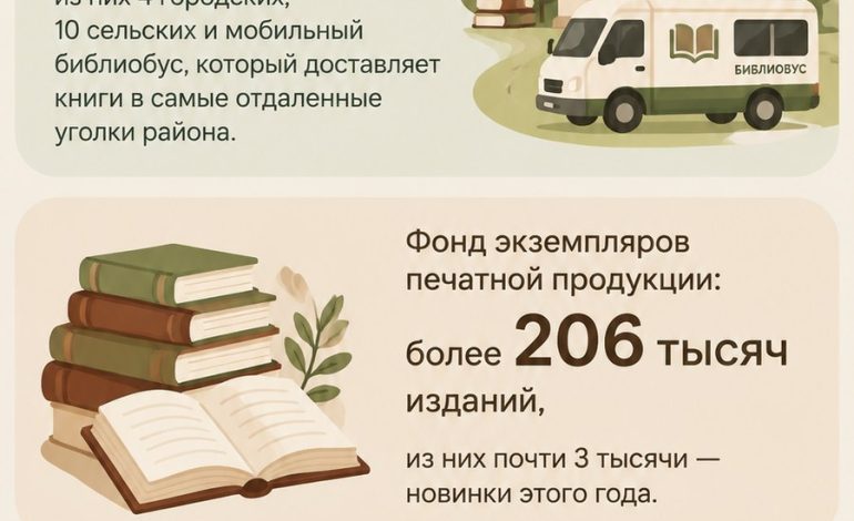 Чашникская библиотечная система в цифрах