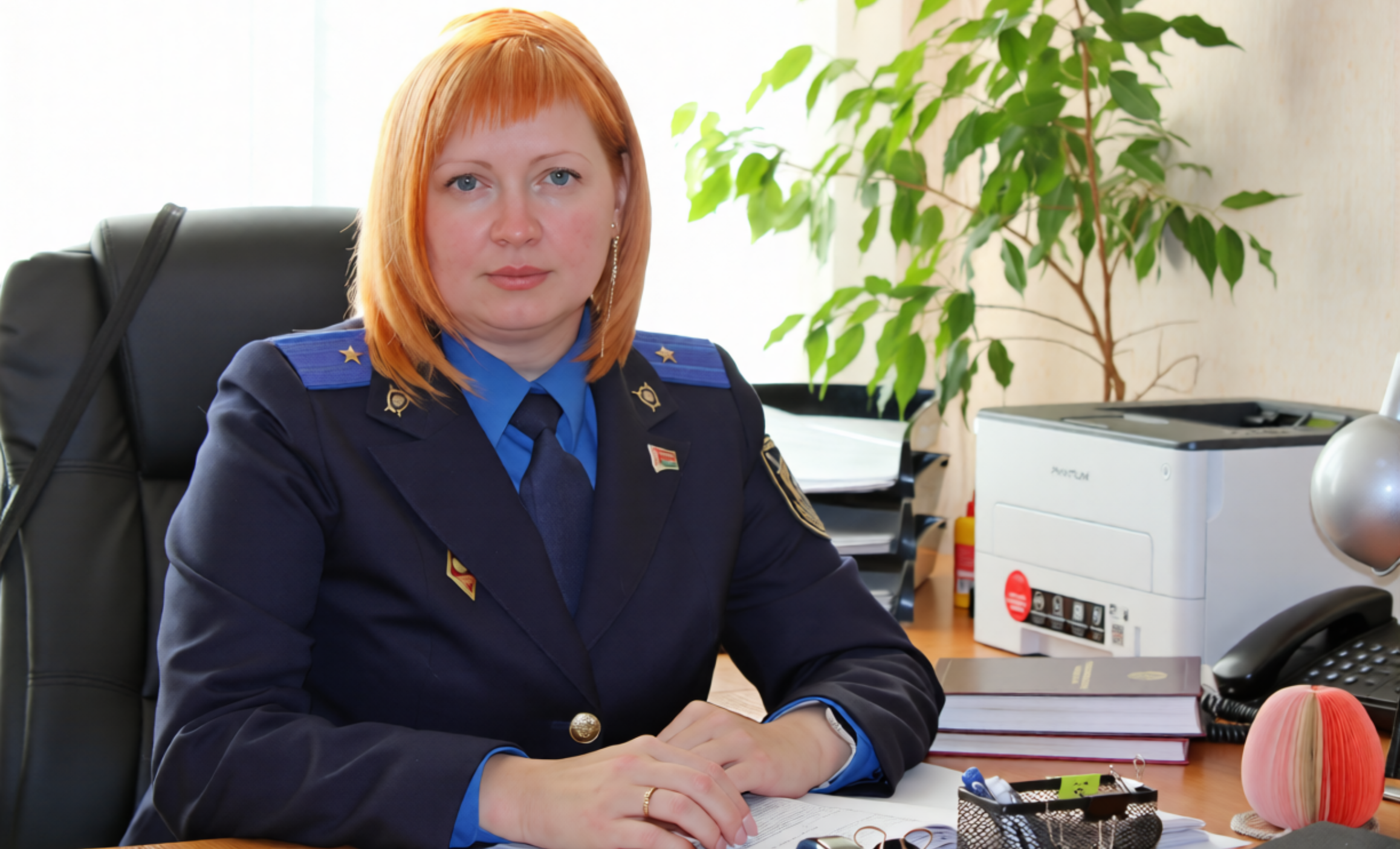 Старший следователь майор юстиции Марина Михайлёнок работает в структуре комитета со дня его основания и до сих пор, как и полтора десятилетия назад, она служит с горящими глазами