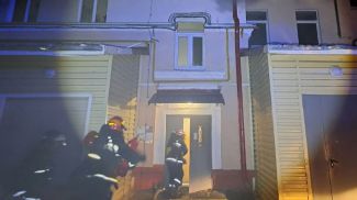 Пожар в Витебске. Один человек погиб